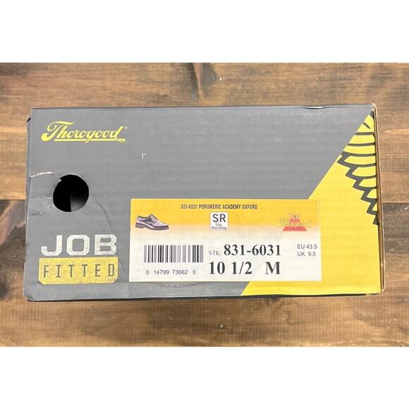 NEW Mens Thorogood Uniform Classics – Poromeric Oxford Job Fitted Size 10.5 - Picture 5 of 5